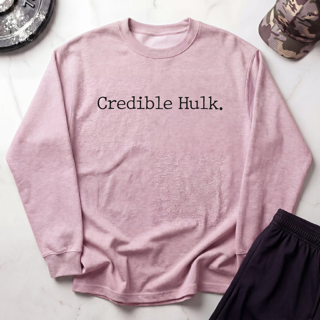 Credible Hulk Vintage Crewneck Sweatshirt