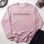 Credible Hulk Vintage Crewneck Sweatshirt