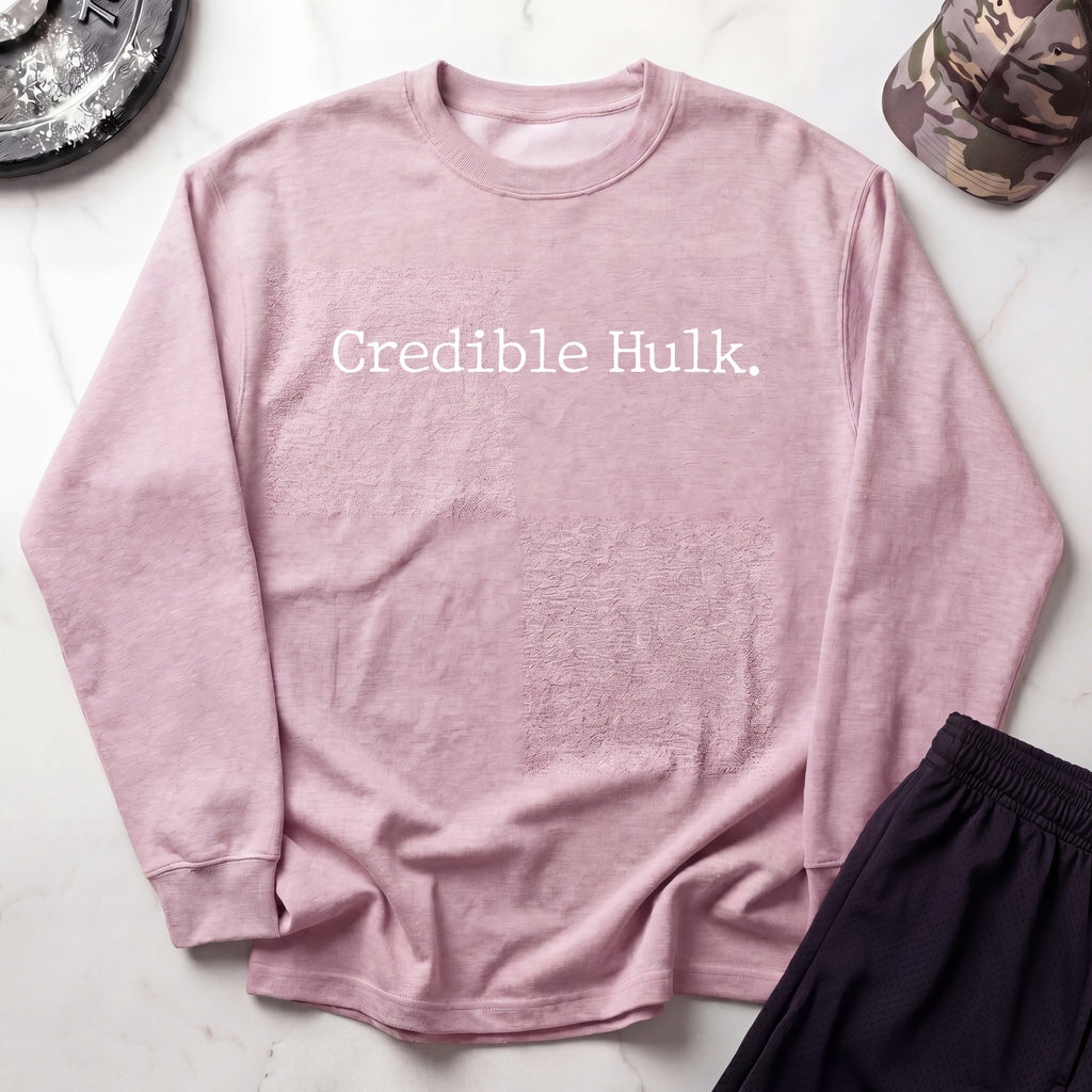 Credible Hulk Retro Crewneck Sweatshirt