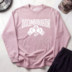 Discombobulator Boxing Cozy Vintage Crewneck Gym Sweatshirt