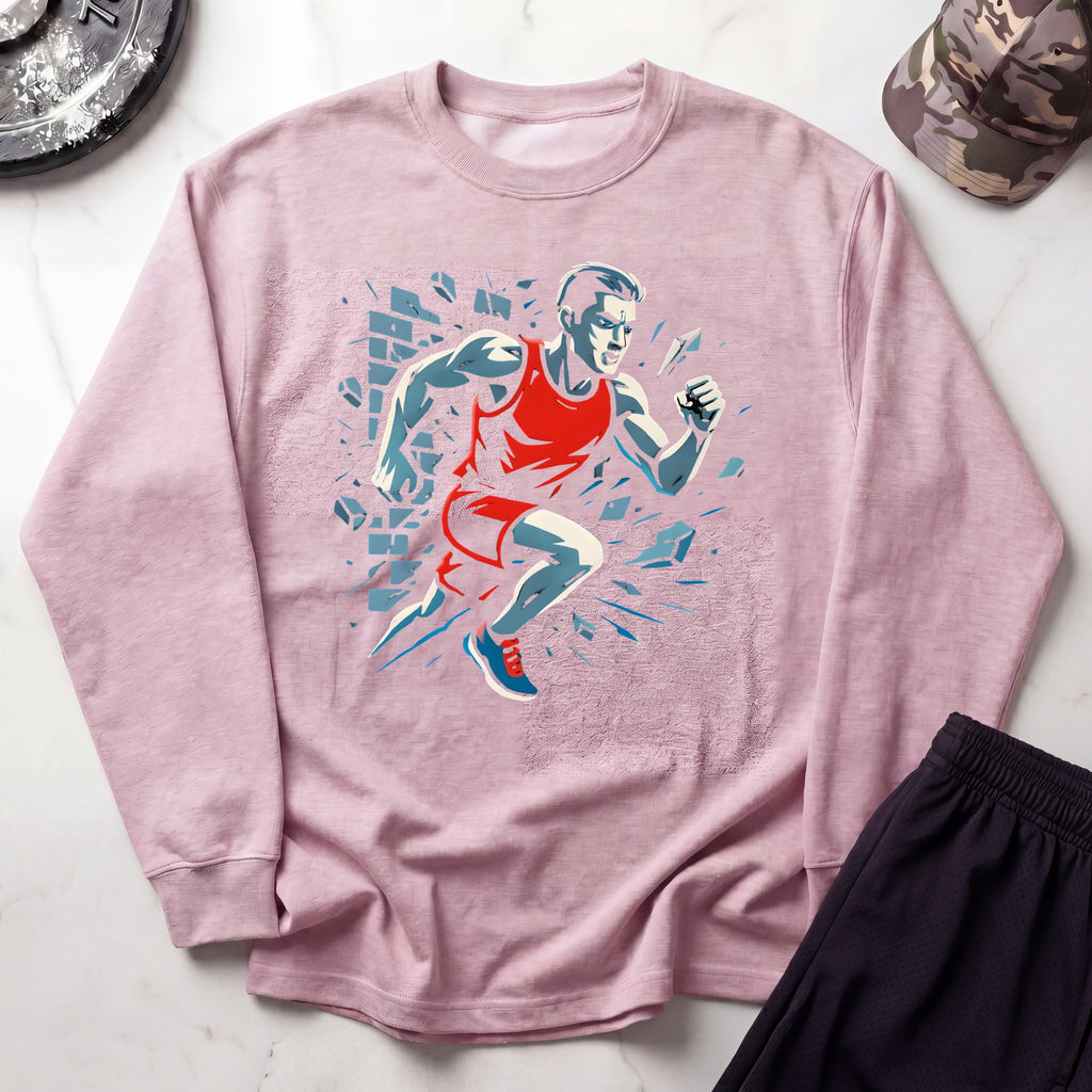 Running Breakthrough Gym Crewneck Sweatshirt