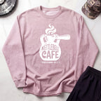 Kettlebell Cafe Cozy Gym Crewneck Sweatshirt