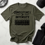 Consistency Over Intensity Light Tee