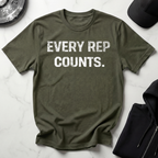 Every Rep Counts Dark Tee