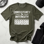 Consistency Over Intensity Dark Tee