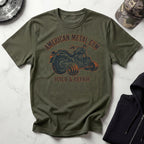 American Metal Build and Repair Vintage Graphic Gym T-Shirt