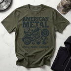 American Metal Softtail Build and Repair Vintage Graphic Gym T-Shirt