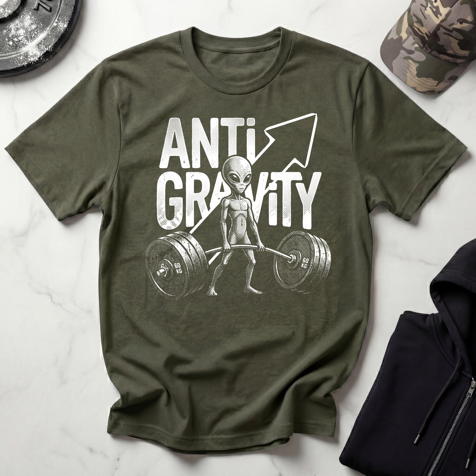 Anti Gravity Alien Gym T-Shirt