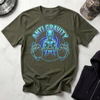 Anti Gravity Alien Weightlifter T-Shirt