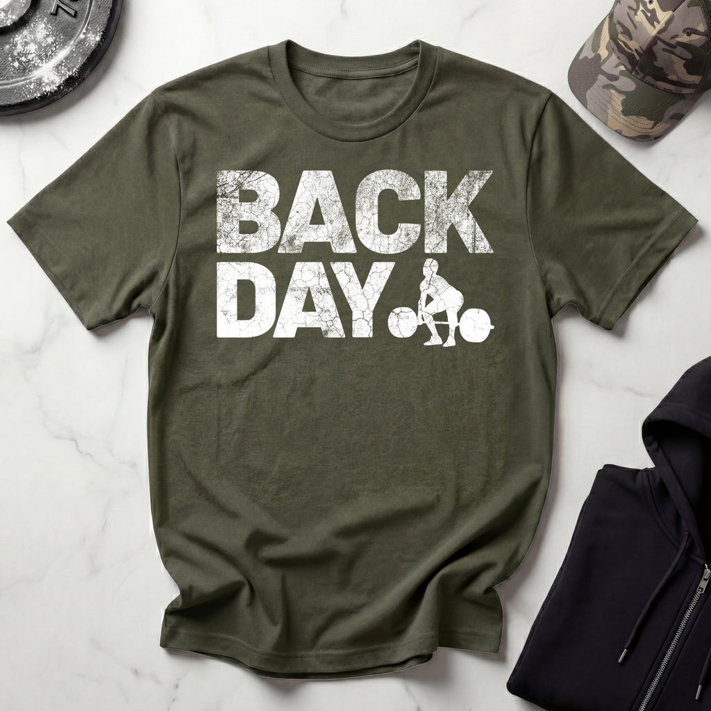 Back Day Deadlifter Gym T-Shirt