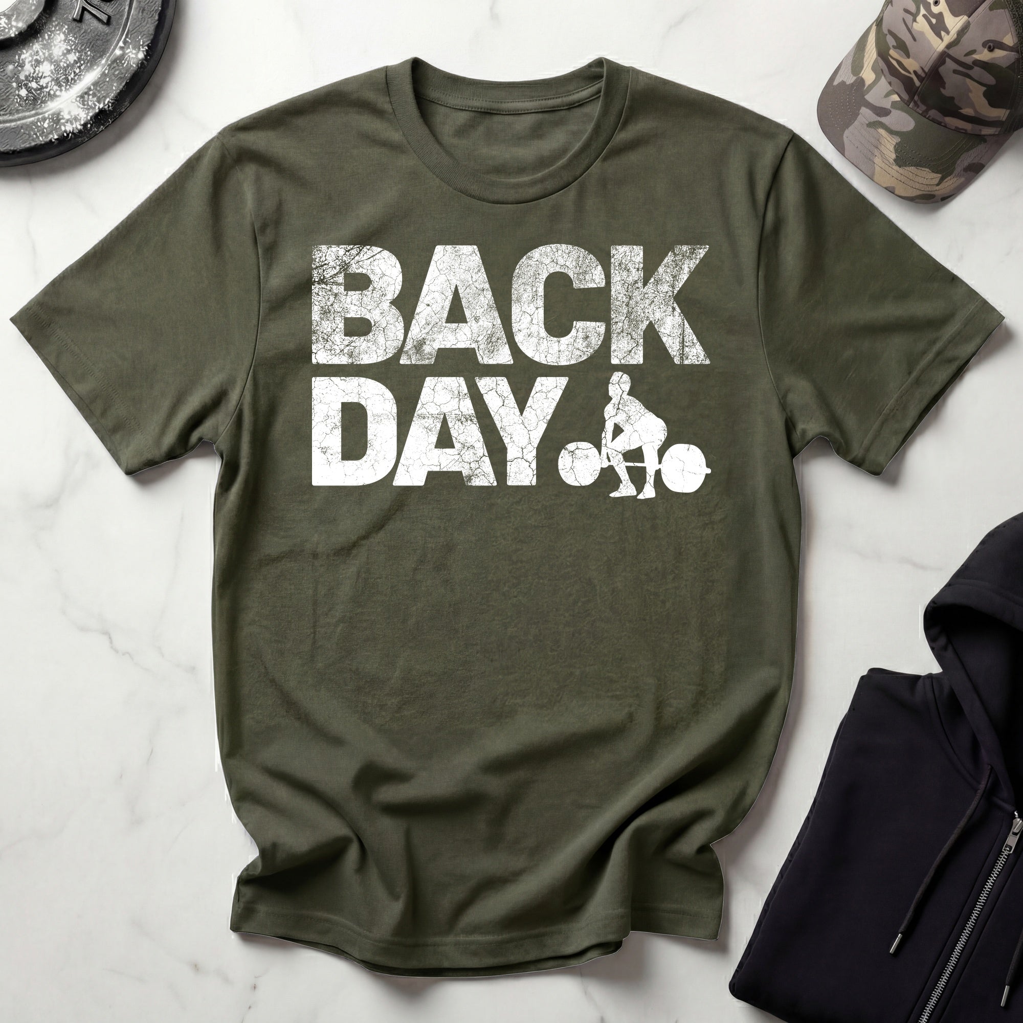 Back Day Deadlifter Gym T-Shirt