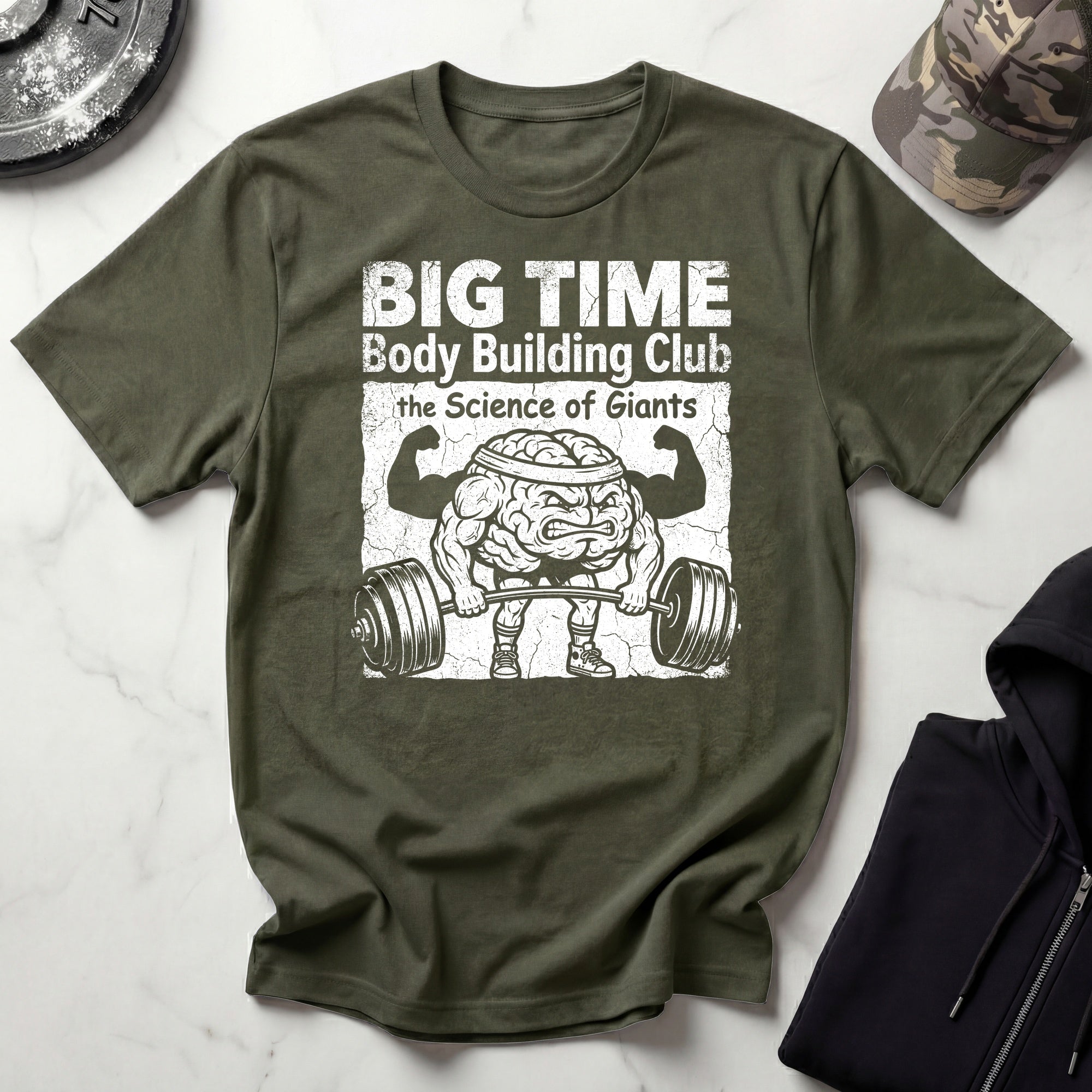 Body Building Giants Science Gym T-Shirt