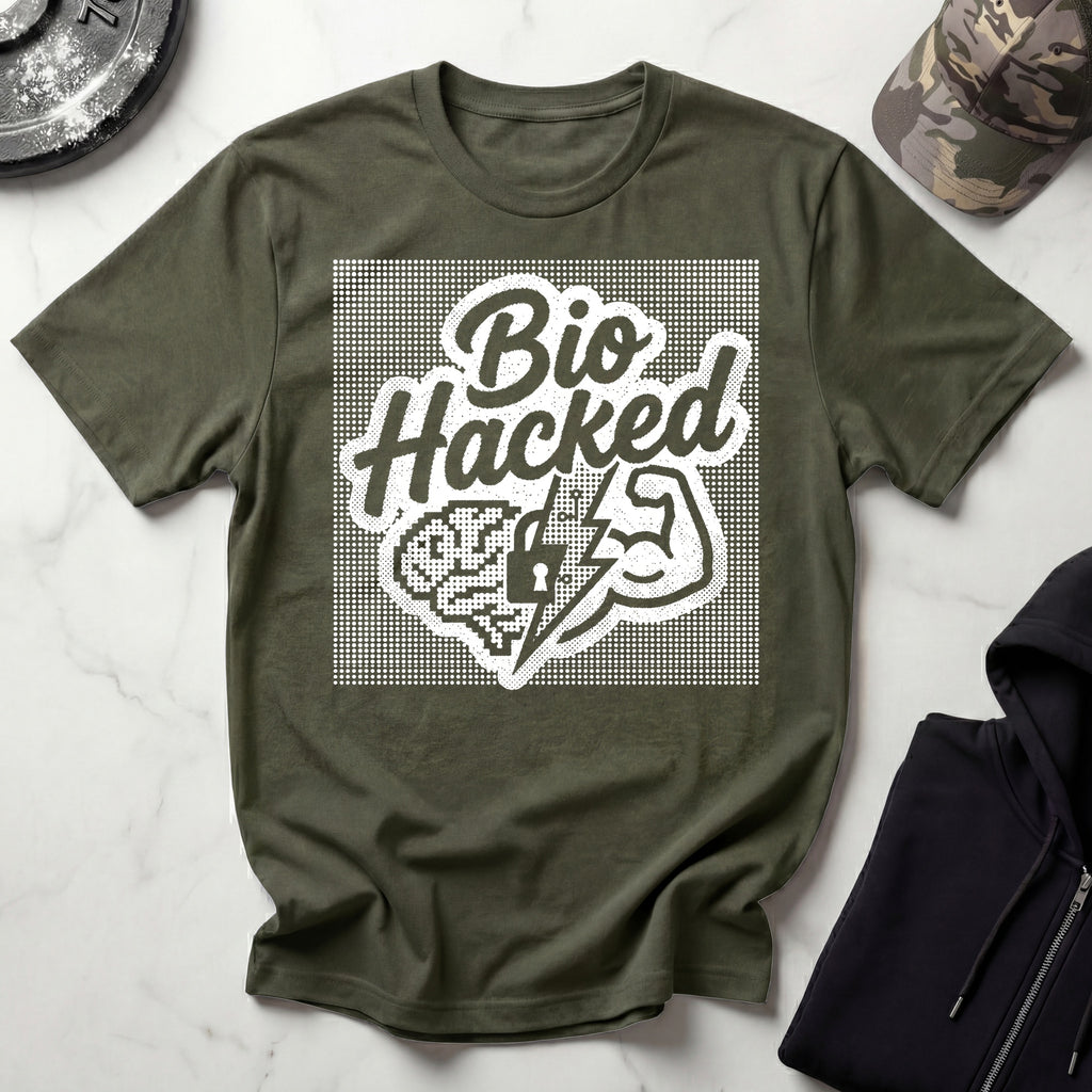 Bio Hacked Dot Matrix Gym T-Shirt