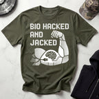 Bio Hacked Jacked Gym T-Shirt