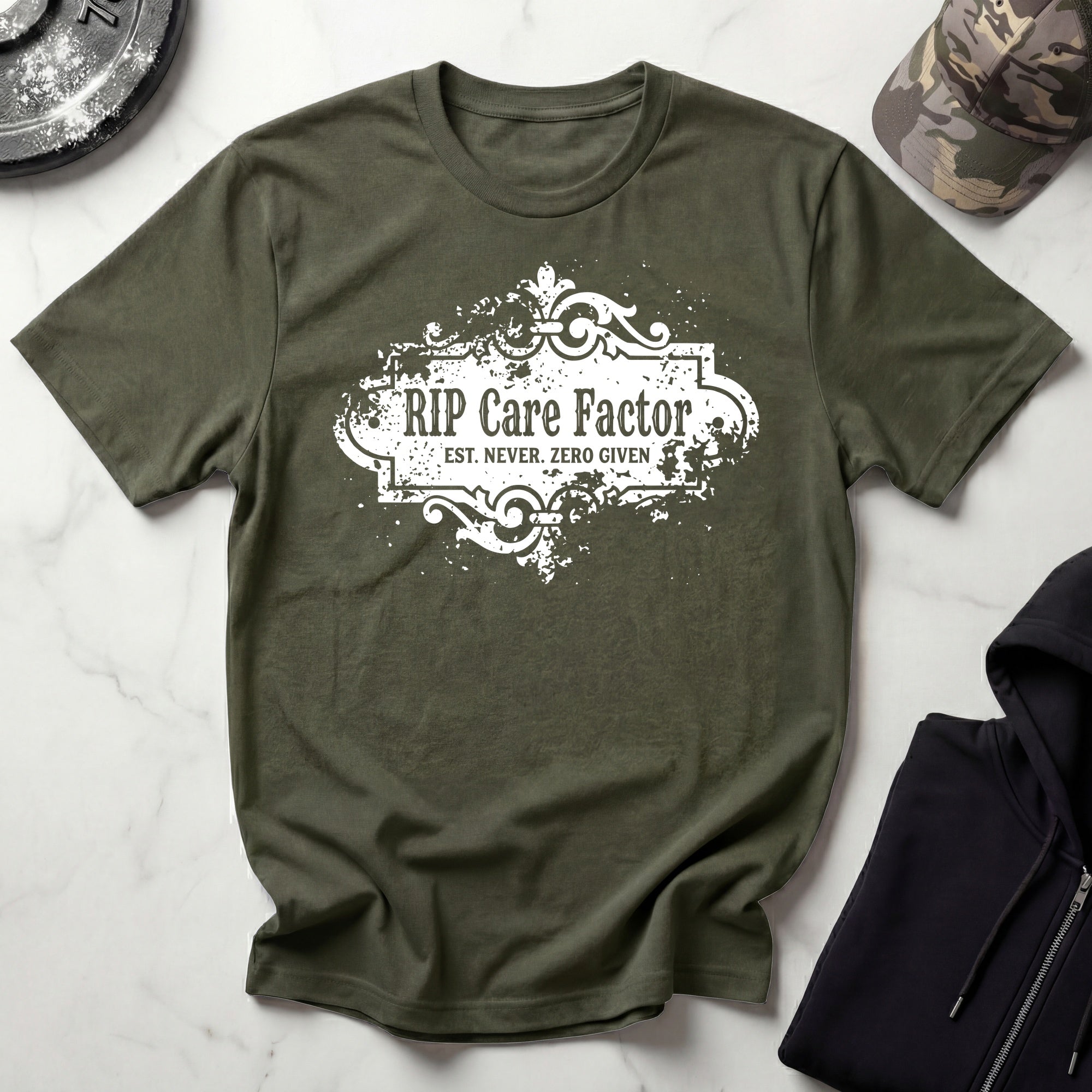 Care Factor 0 Vintage Gym T-Shirt