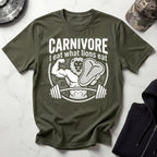 Carnivore Weights Workout Gym T-Shirt