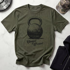 Cleaned and Pressed Kettlebell Retro Gym T-Shirt