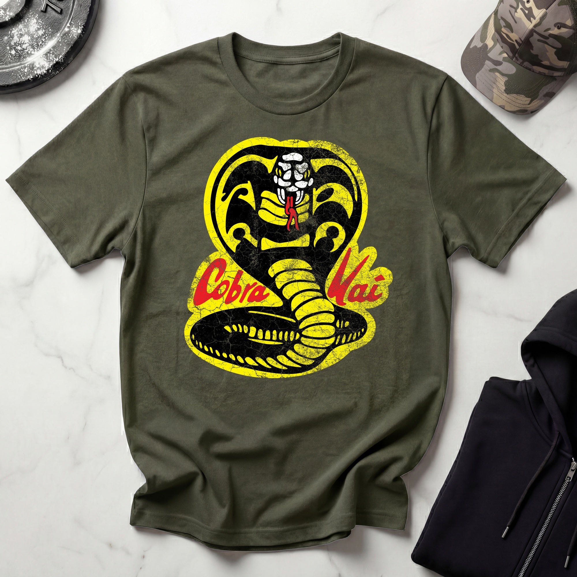 Cobra Kai Karate Dojo Vintage Gym T-Shirt