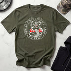 Cobra Kai Karate Dojo Badge Vintage Gym T-Shirt