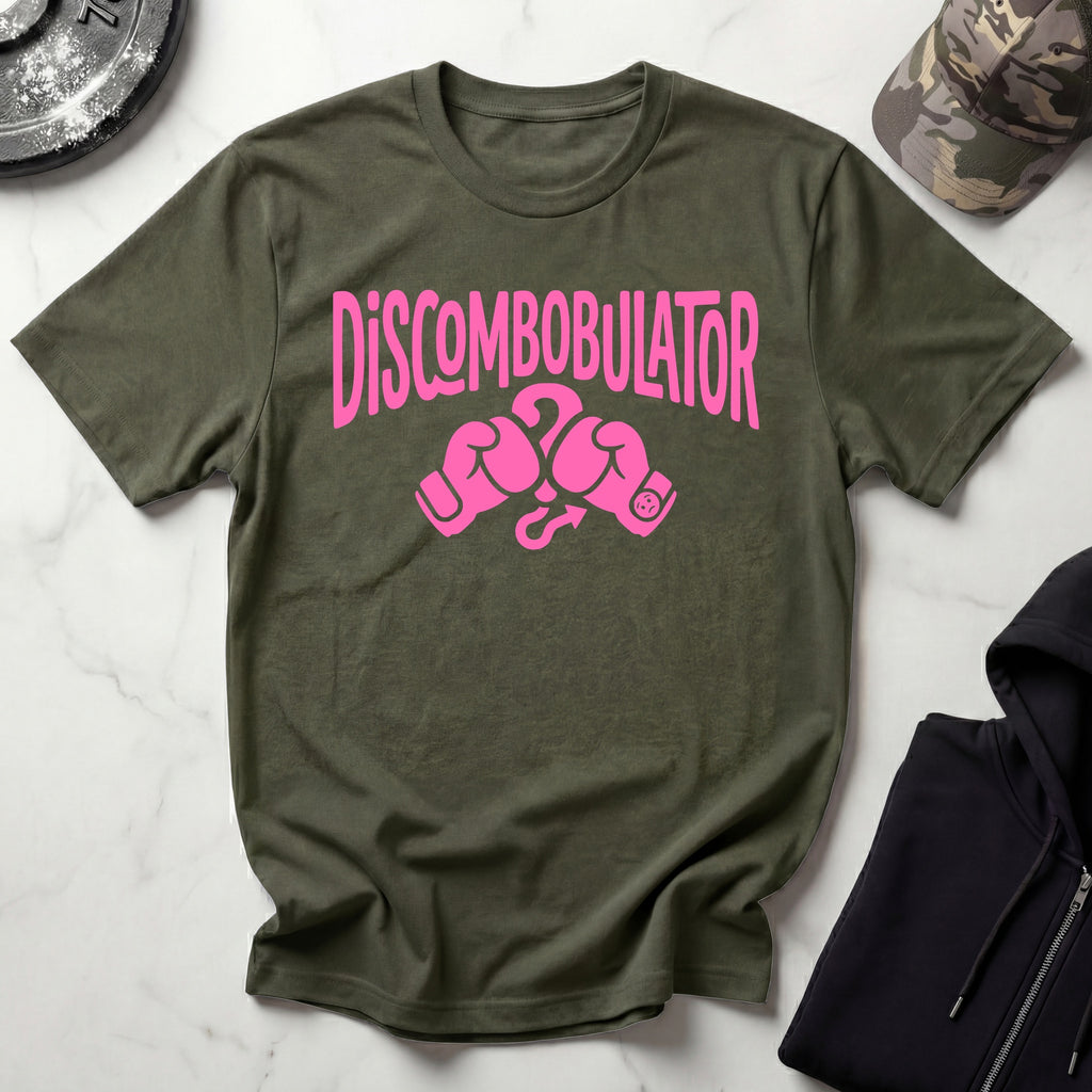 Discombobulator Boxing Pink T-Shirt