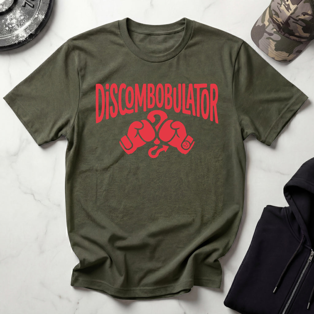 Discombobulator Boxing Red T-Shirt