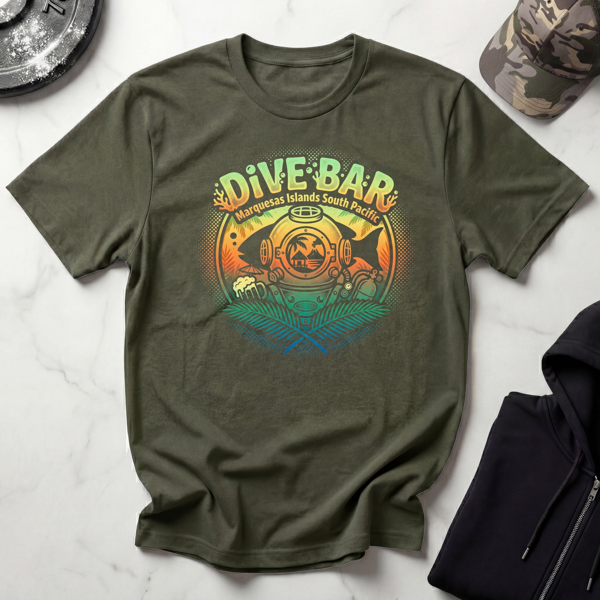 Vintage Dive Bar Gym T-Shirt