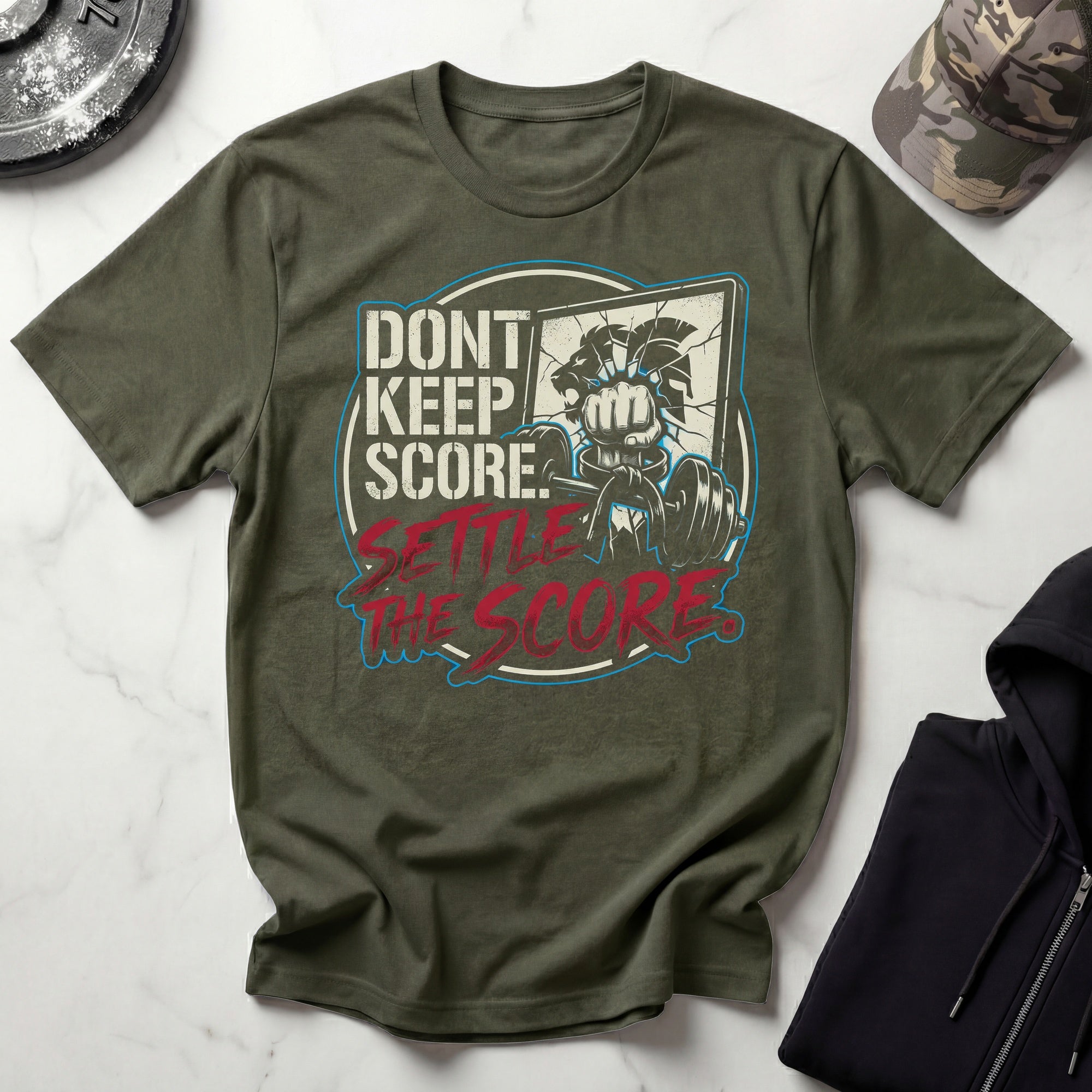 Settle The Score Vintage Boxing MMA T-Shirt