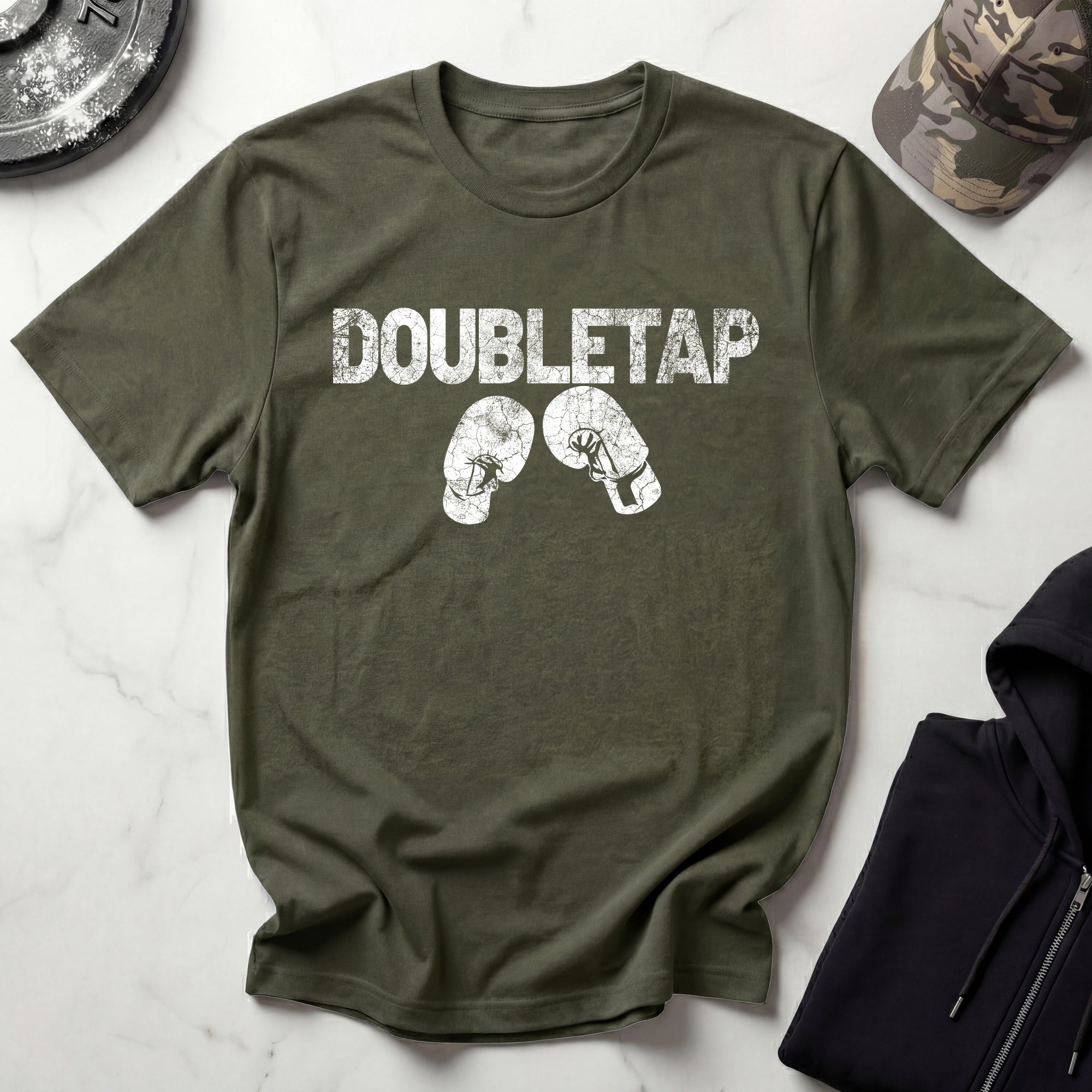 DoubleTap Boxing Vintage Gym T-Shirt