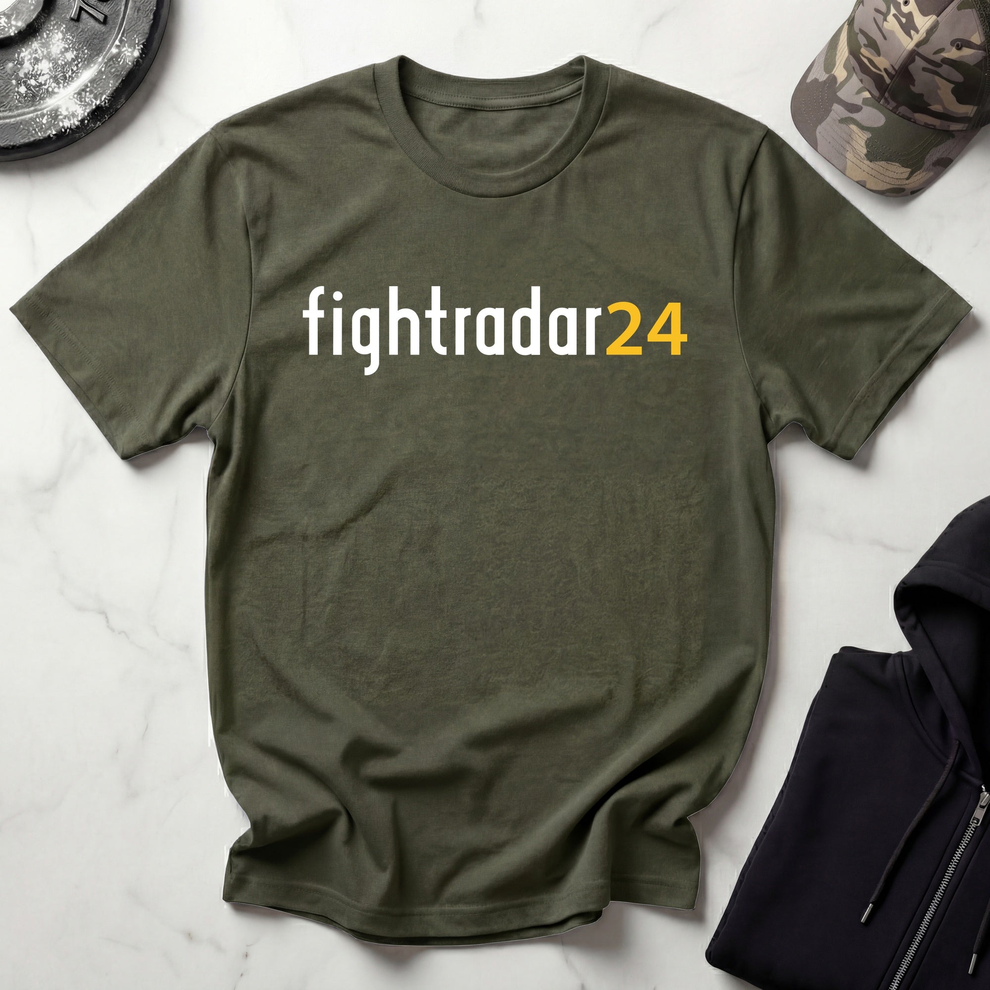 Fight Radar Graphic Gym T-Shirt
