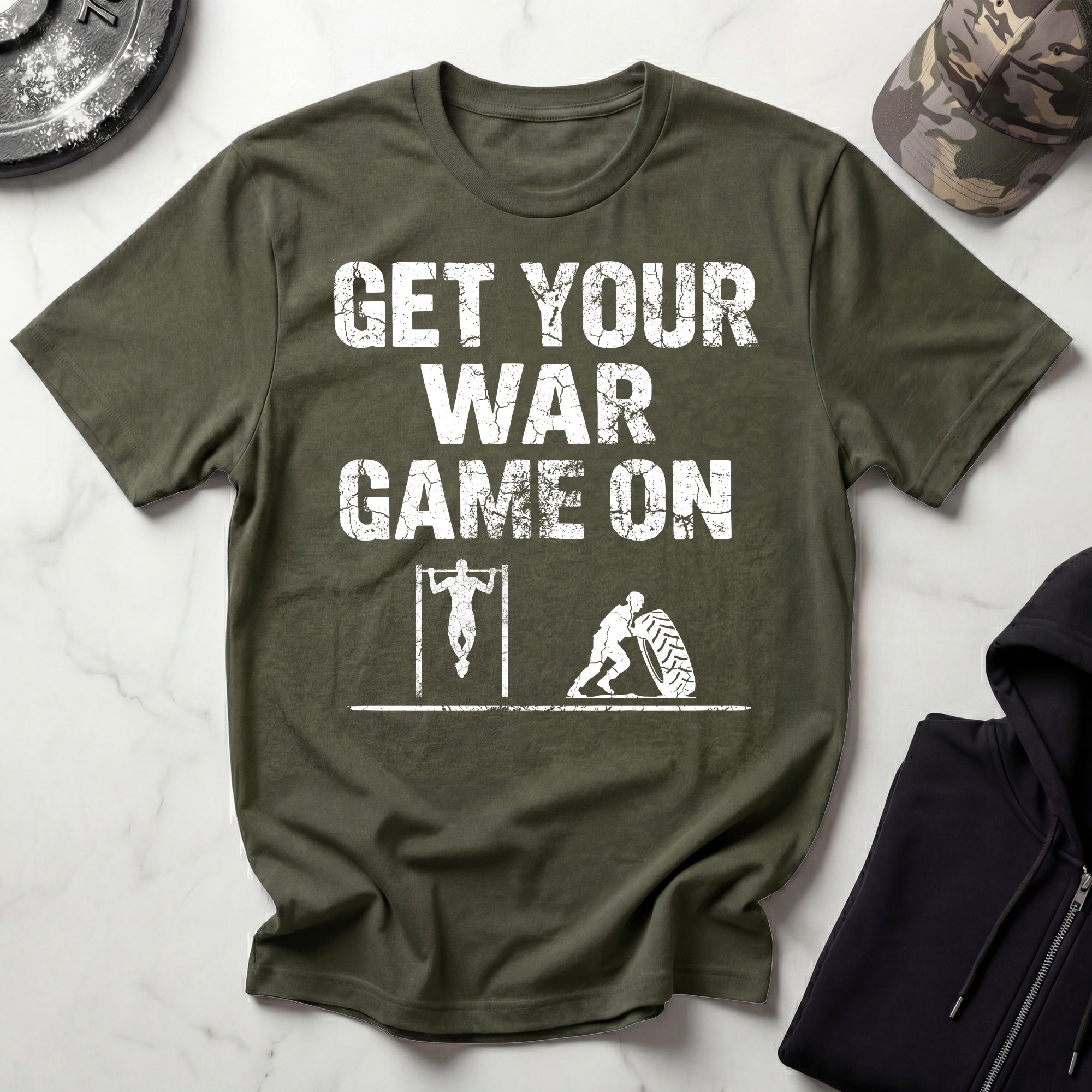 Get Your War Game On Gym Vintage Gym T-Shirt