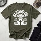 Gladiator MMA The Cage Is The Stage Vintage Gym T-Shirt