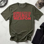 Directed Energy Grunge Red Gym T-Shirt