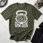Gym Geek Kettlebells Vintage Gym T-Shirt