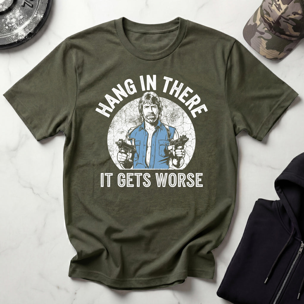 Hang In There Vintage Gym T-Shirt