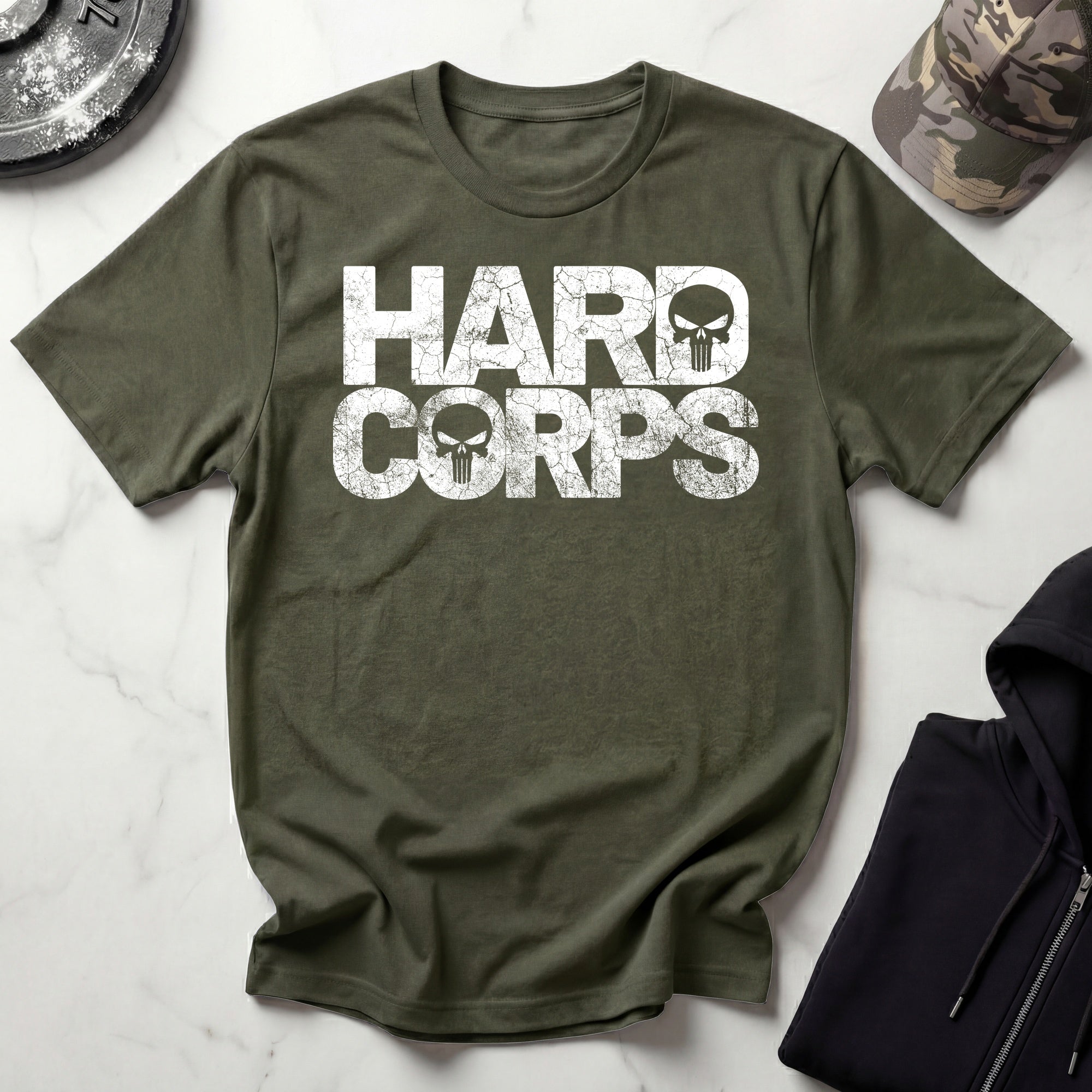 Hard Corps Punisher Vintage Gym T-Shirt