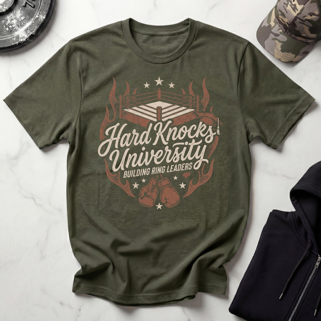 Hard Knocks University Boxing Gym T-Shirt