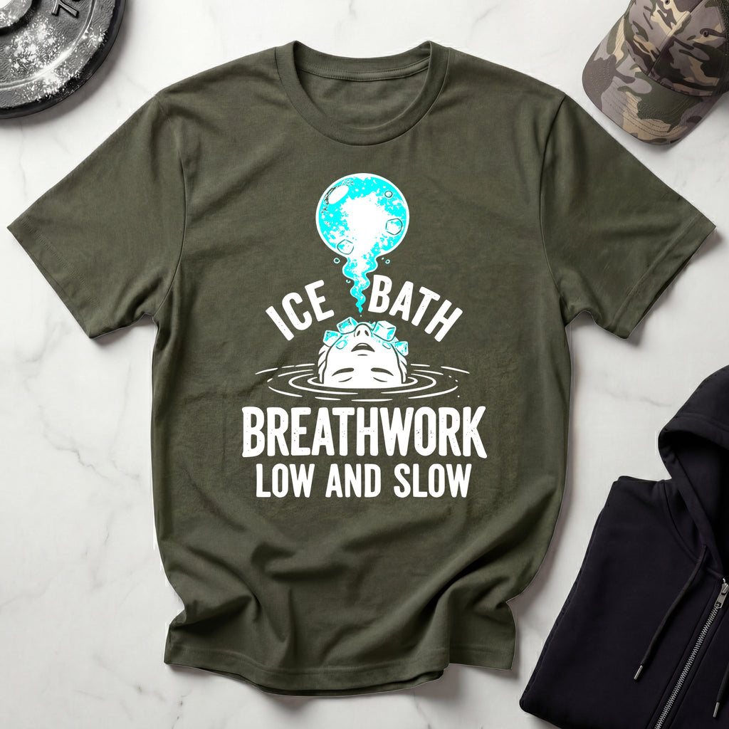 Ice Bath Breathwork Gym T-Shirt