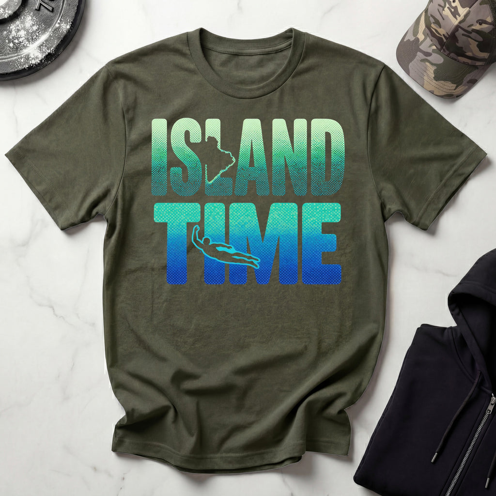 Island Time Ocean Dive Gym T-Shirt