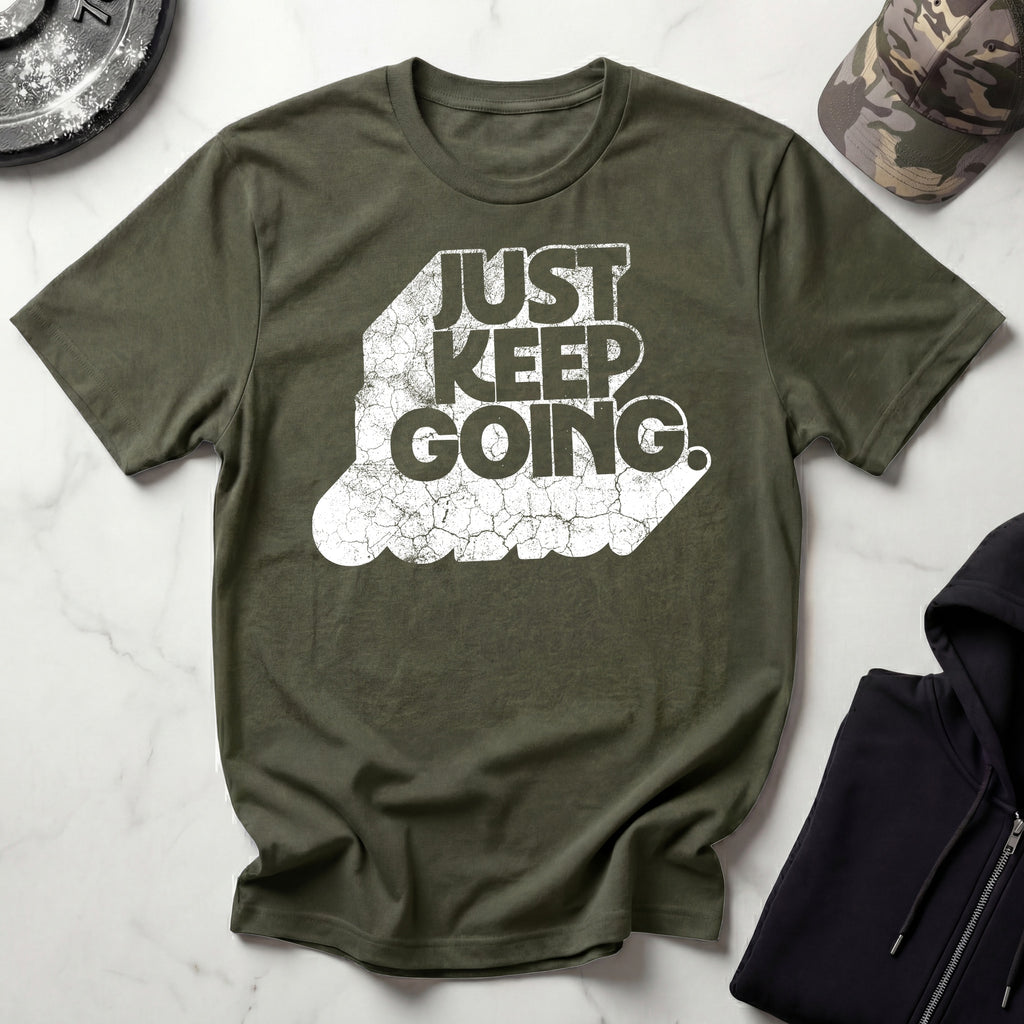 Just Keep Going Vintage Gym T-Shirt