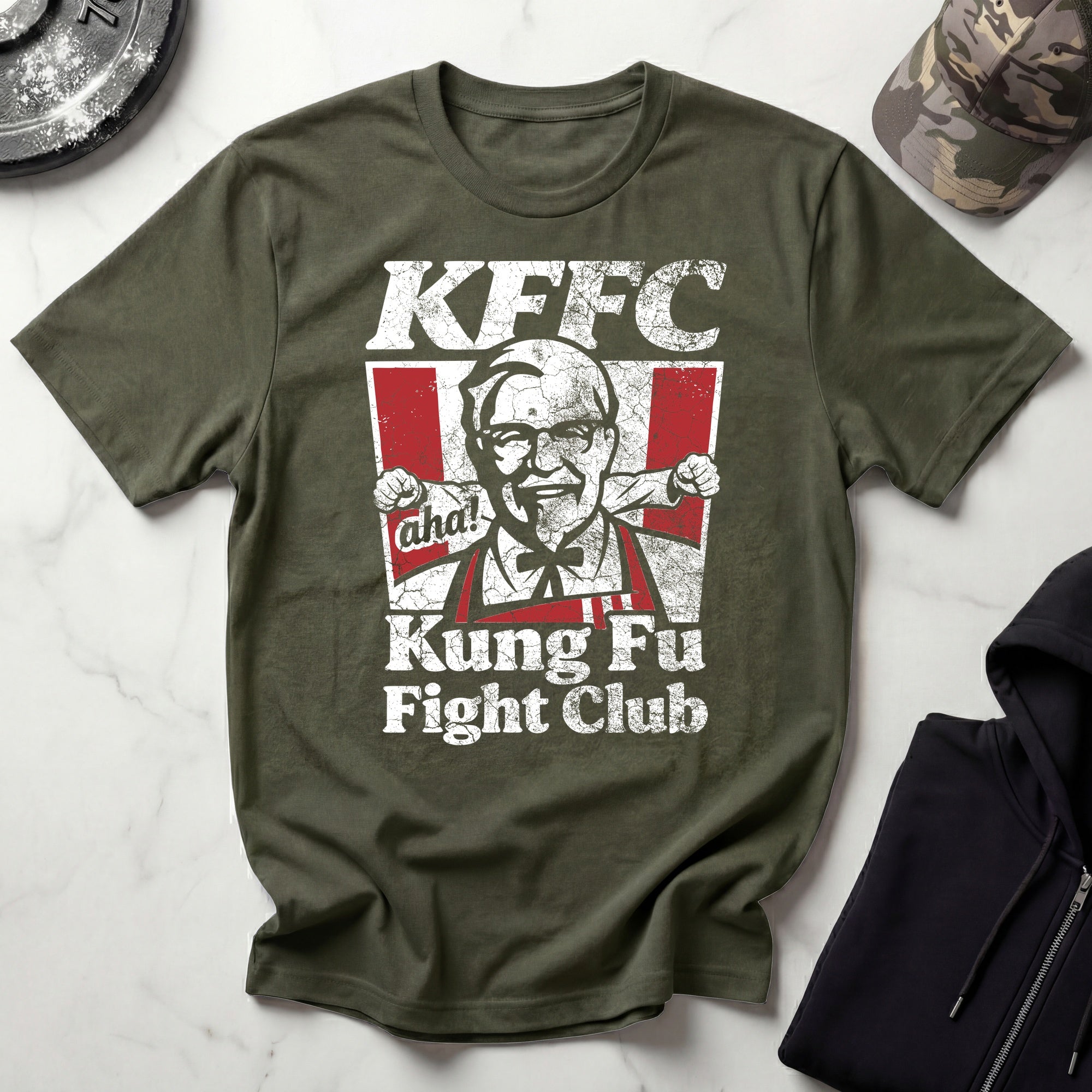 Kung Fu Fight Club KFFC Vintage Gym T-Shirt