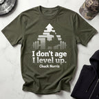 I Dont Age I Level Up Vintage Gym T-Shirt