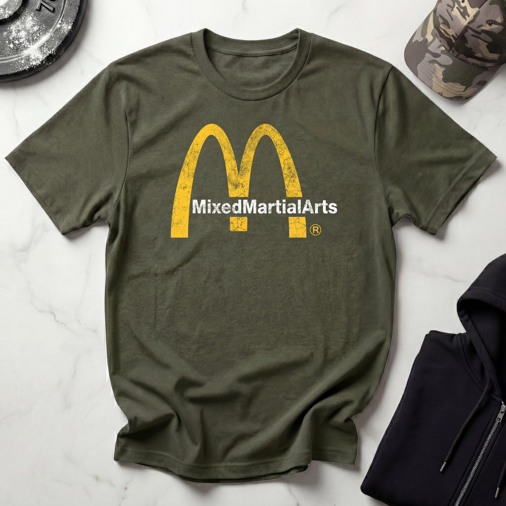 McMartialArts Graphic Vintage Gym T-Shirt