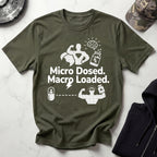 Micro Dosed Macro Loaded Graphic Gym T-Shirt