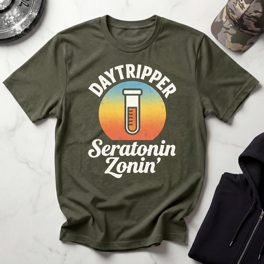 Microdose Seratonin Graphic Gym T-Shirt
