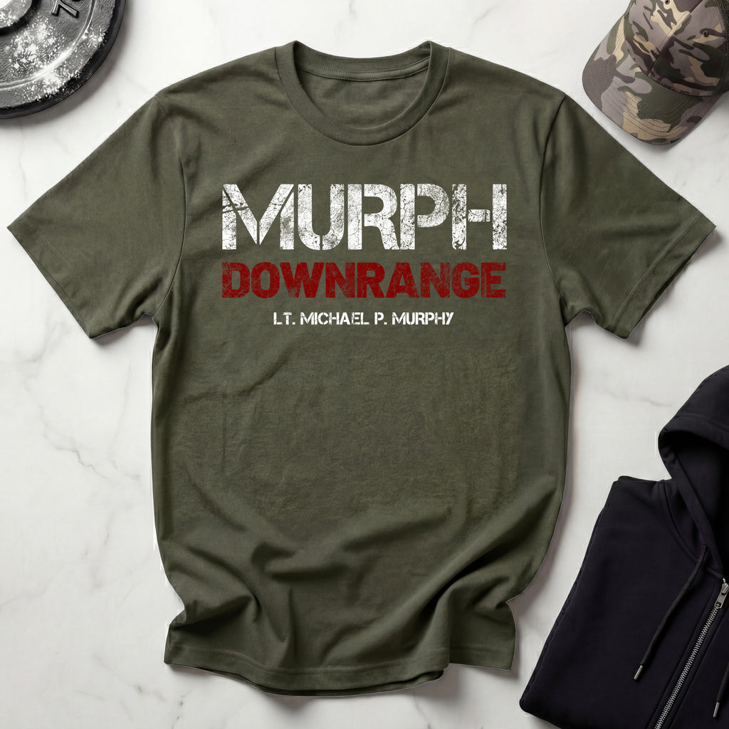 Murph Downrange Grunge Gym T-Shirt