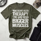 Muscle Therapy Grunge Graphic Gym T-Shirt
