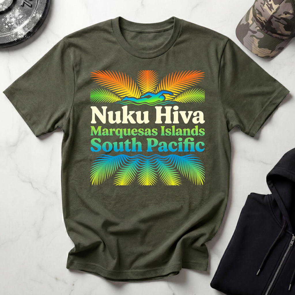 Nuku Hiva Vintage Gym T-Shirt