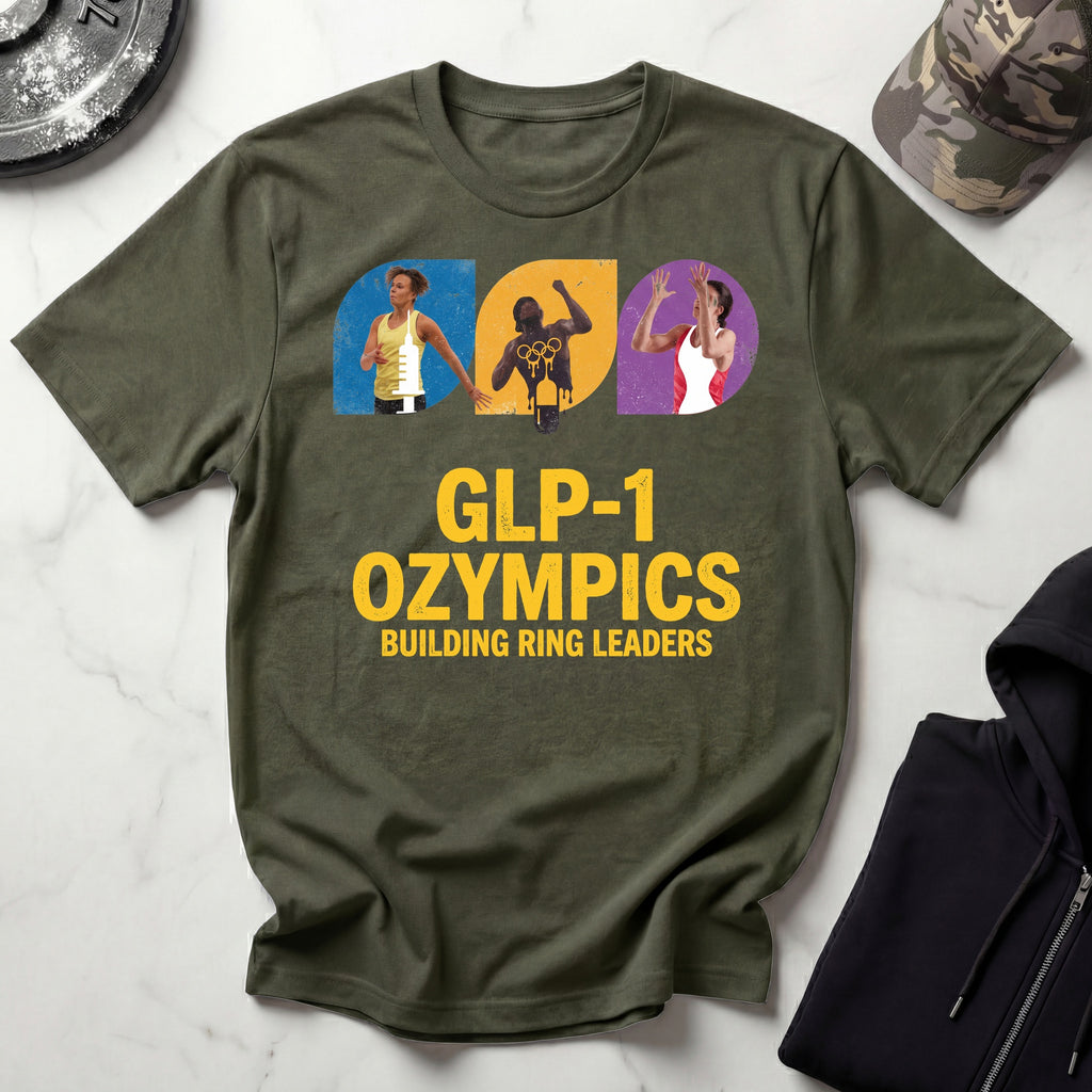 Ozympics Vintage Graphic Gym T-Shirt
