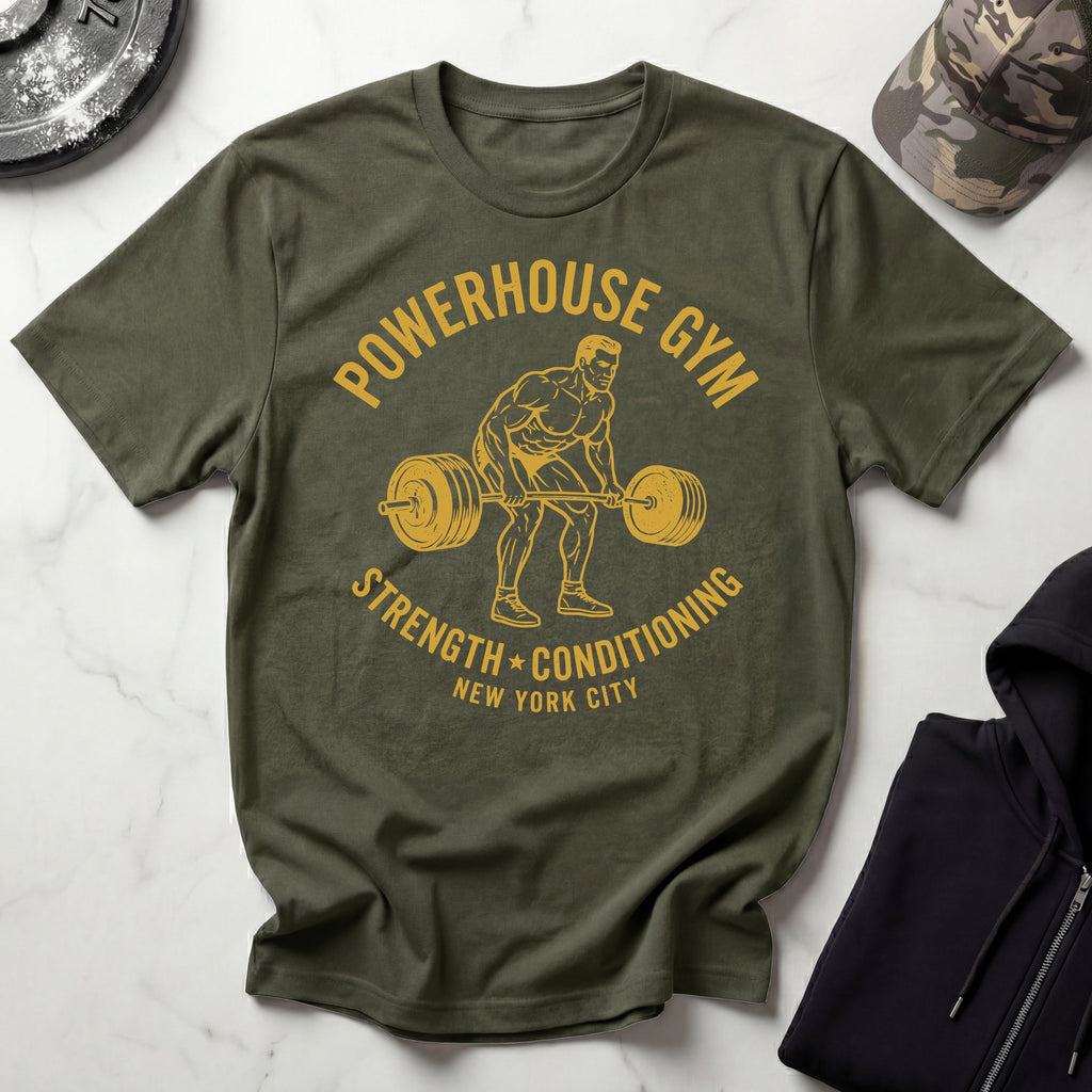 Powerhouse Gym NYC Vintage Gym T-Shirt
