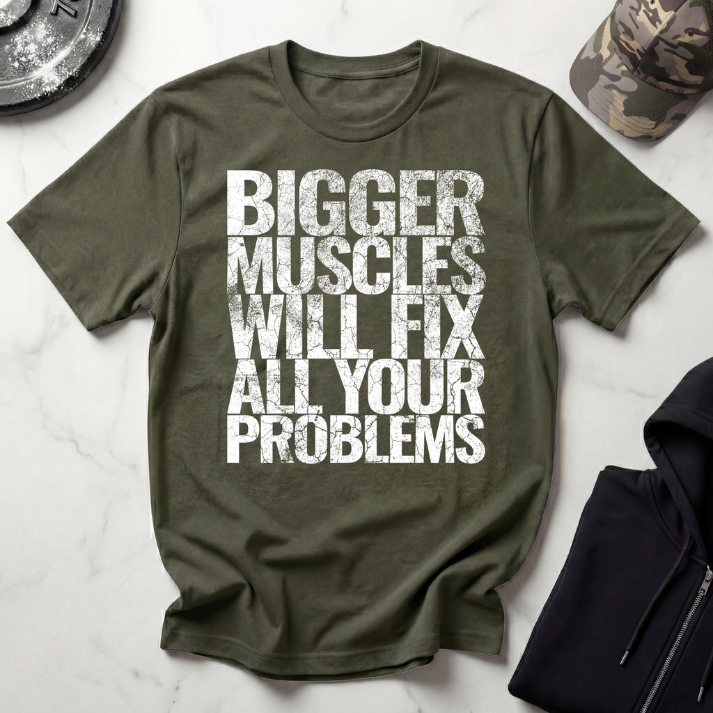 Problems Fixed Graphic Gym T-Shirt